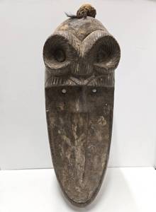 lot 18 image: Excellent LARGE Papua New Guinea Toma Mask 