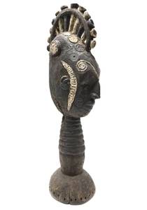 lot 23 image: Large & Impressive Figural Igbo Ceremonial Headdress - Nigeria