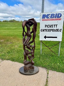 Large Highly Detailed Bimorphic Figural Sculpture