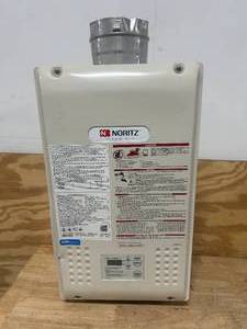 lot 185 image: NORITZ Hot Water Heater (please see photos for model number)