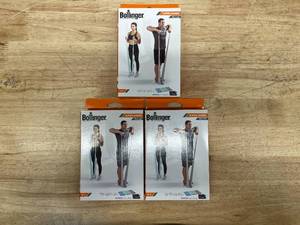 lot 199 image: Lot of 3 - 3pk Resistance Bands wtravel Bag (0911257.95)