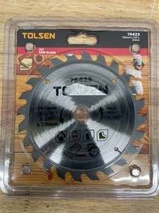 lot 210 image: Tolsen,TCT saw blade,76425,160mm