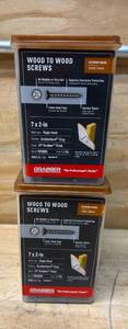 lot 265 image: GRABBER Wood to Wood Screws 7x2-in lot of 2 0911250