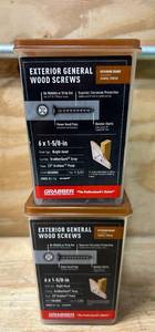 lot 266 image: GRABBER Wood to Wood Screws 7x2-in lot of 2 0911250