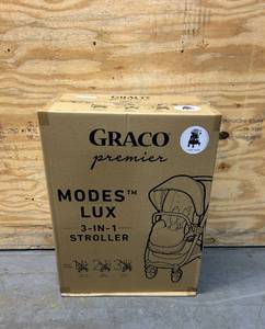 lot 270 image: GRACO premier Modes Lux 3 in 1 Stroller New