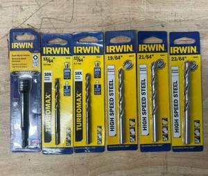 lot 283 image: IRWIN Drill bit lot of 6
