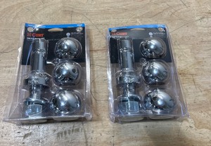 lot 33 image: CURT 8000 lb. cap. 2-516 Hitch Ball Set (lot of 2)