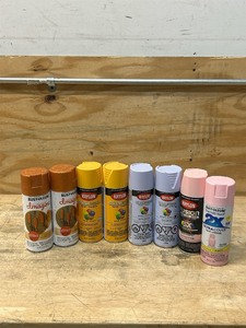 lot 35 image: Spray paint lot of 8