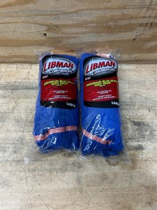 lot 38 image: Libman 17 in. Looped Polyester Blend Mop Refill 1 pk lot of 2