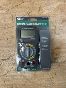 lot 67 image: Commercial Electric Manual-Ranging Digital Multi-Meter