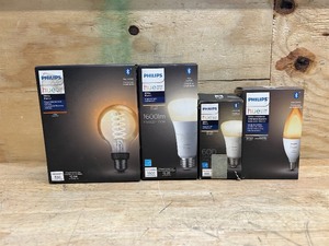 lot 162 image: Philips hue bulbs