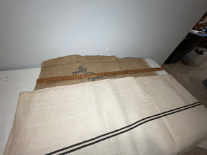 lot 248 image: Vintage European Grain Sacs