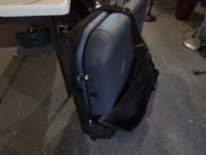 lot 21 image: Portable Folding Massage Table with Carrying Case