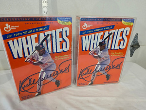 lot 28 image: Collectors Edition Wheaties Cereal Boxes with Autograph