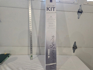 lot 36 image: Forge Designer Series 2-Piece Rail Kit for Barn Doors