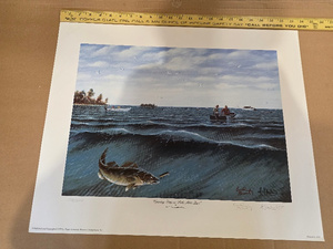lot 44 image: Limited Edition Coming into the Mark Ponce Inlet Signed Print