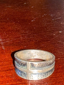 lot 51 image: Sterling Silver Ring with Hallmark Stamps