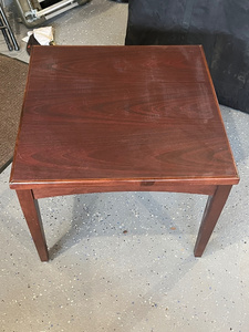 lot 96 image: Classic Wooden Side Table with Elegant Finish