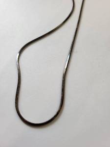 lot 164R image: Sterling Silver Necklace 20 Inch 8.4 Grams
