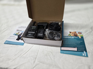 lot 11T image: PetTech PT0Z1 Dog Training Collar with Remote and Accessories