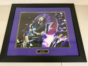 lot 18S image: Framed Foo Fighters Broke Leg Tour Photo Xcel Energy Center