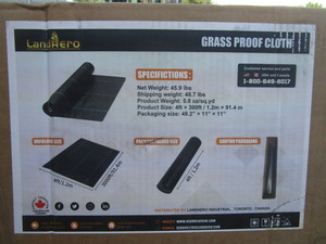 lot 88 image: LandHero Landscape Fabric 4x300