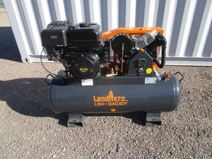 lot 126 image: LandHero 40gal Service Truck Compressor