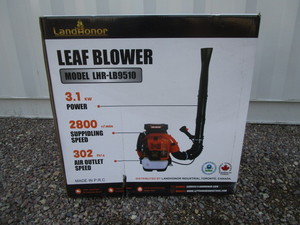 lot 160 image: LandHonor Backpack Leaf Blower