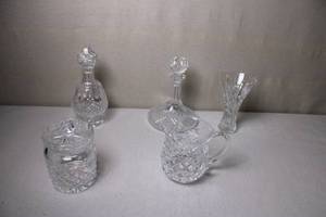 lot A-58 image: Set of 5 Waterford Crystal Tableware Pieces