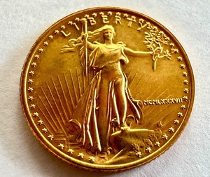 lot 3S image: 1988 American Gold Eagle $5 Coin