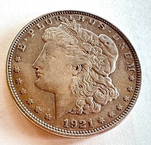 lot 41B image: 1921 Morgan Silver Dollar Coin