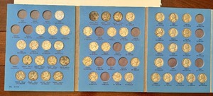 lot 120B image: Jefferson Nickel Partial Collection 1938-1961 in Album