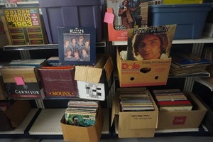 lot 44 image: 12 Boxes of Vintage Vinyl LPs By Assorted Artists