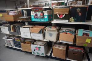 lot 45 image: 18 Boxes of Vintage Vinyl LPs By Assorted Artists