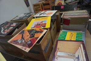 lot 48 image: 10 Boxes of Vintage Vinyl LPs By Assorted Artists