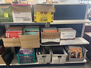 lot 43 image: 11 Boxes of Vintage Vinyl LPs By Assorted Artists