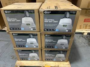 lot 7 image: COMMERCIAL ELECTRIC Lot of 11- LED Industrial High Bay Lights