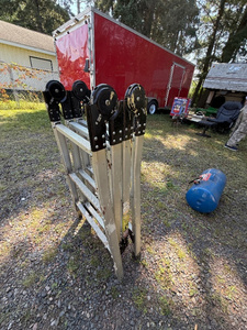 lot 29 image: Little Giant Folding Ladder - Versatile and Portable