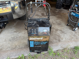 lot 56 image: DieHard 200 Amp Manual Battery Charger & Engine Starter
