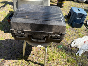 lot 58 image: Durable Plastic Tool Carrying Case with Secure Latches
