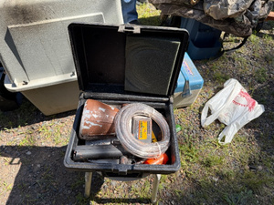 lot 63 image: Wagner Heavy Duty Power Painter Set with Spray Gun and Hose