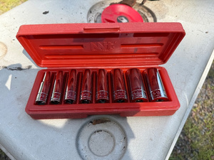 lot 71 image: NAPA Hex Socket Set in Red Case