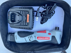 lot 165 image: Craftsman Nextec 12V Right Angle Impact Driver Kit w Battery & Charger