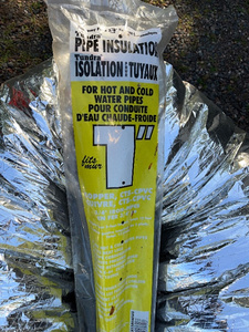 lot 174 image: Tundra Pipe Insulation for 1-Inch Water Pipes