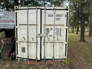lot 6A image: Shipping Container DSZU 203571 9 for Storage or Conversion (20 x 8 x 8.5)