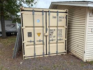 lot 7A image: Large Durable Shipping Container (20 x 8 x 8.5)