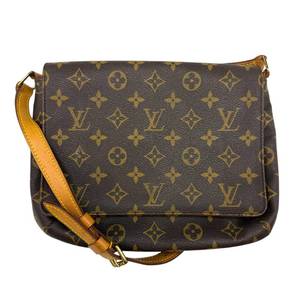 lot 20C image: Louis Vuitton Monogram Musette Shoulder Bag (Small) Pre-Owned Retail $1,200