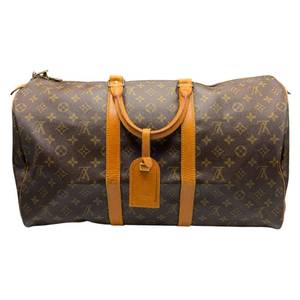 lot 0D image: Louis Vuitton Monogram Keepall 55 Pre-Owned Retail $1,600