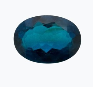 lot 49 image: 6.77 Carat Blue Topaz (Color Treated with Film)  Retail Estimate $240 VIDEO