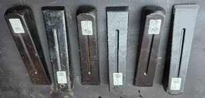 lot 18 image: Six 5-lb Drop Forged Splitting Wedges.
